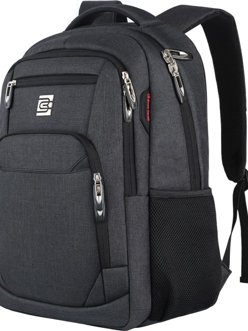 Stylish Anti-Theft Laptop Backpack for Travel, Water-Resistant, Fits 15.6
